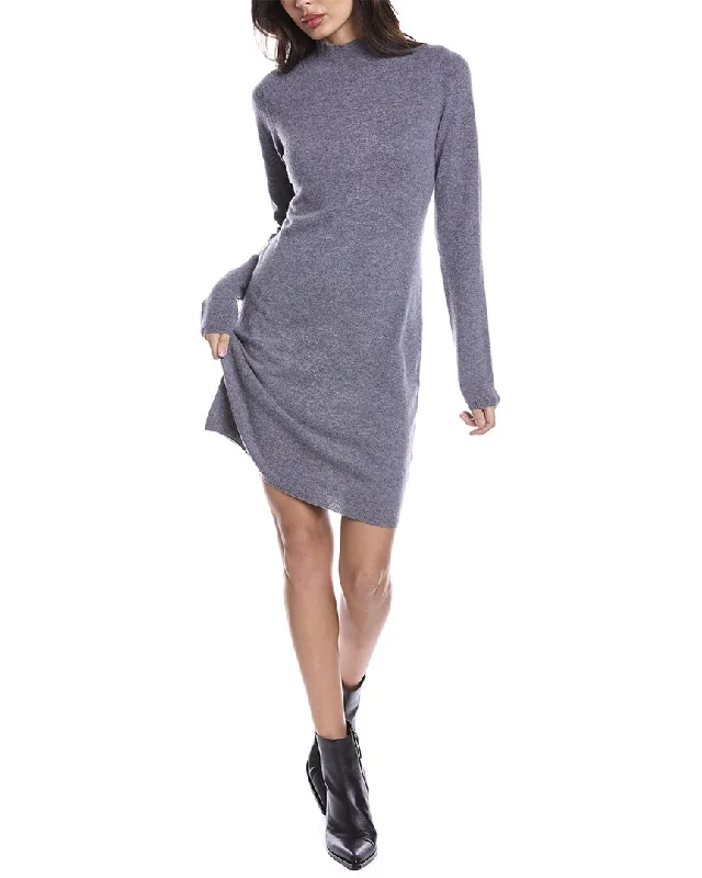 Stylish Comfort Look Simple Comforts Kier + J Cashmere Sweaterdress