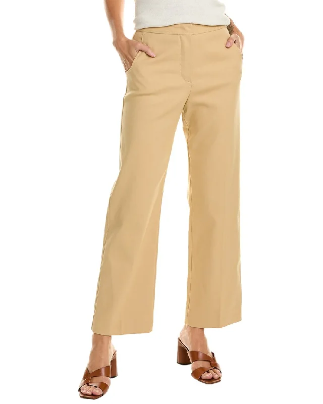 Warm and Soft Textiles Effortless Comfort Loro Piana Daisy Straight Leg Pant