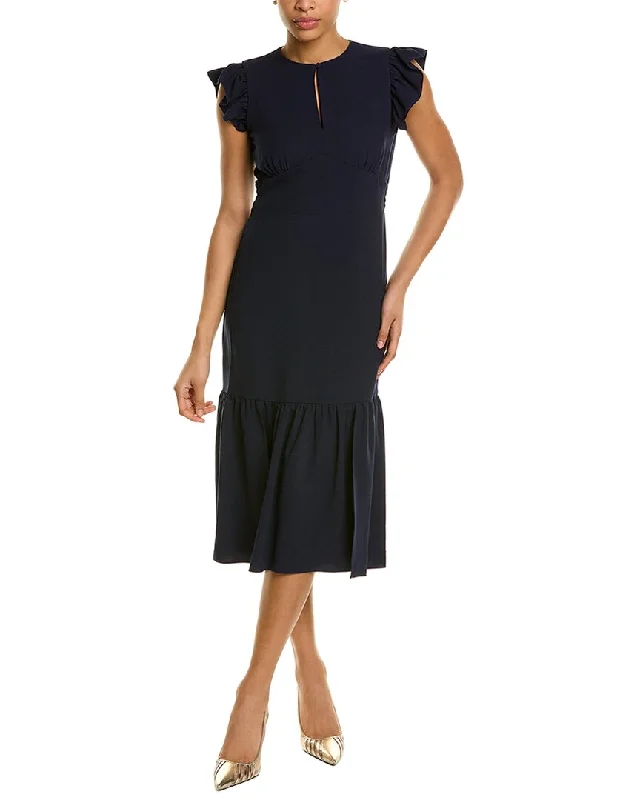 Chic Comfort Pieces Simple Comforts Maison Tara Vintage Crepe Midi Dress