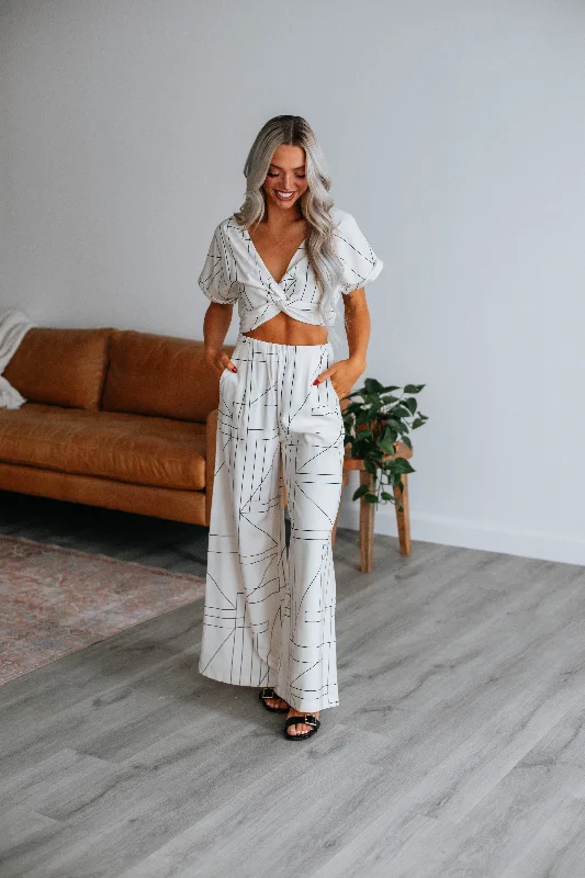 Cozy Outfits Wear Street Comfortwear Nala Wide Leg Pants