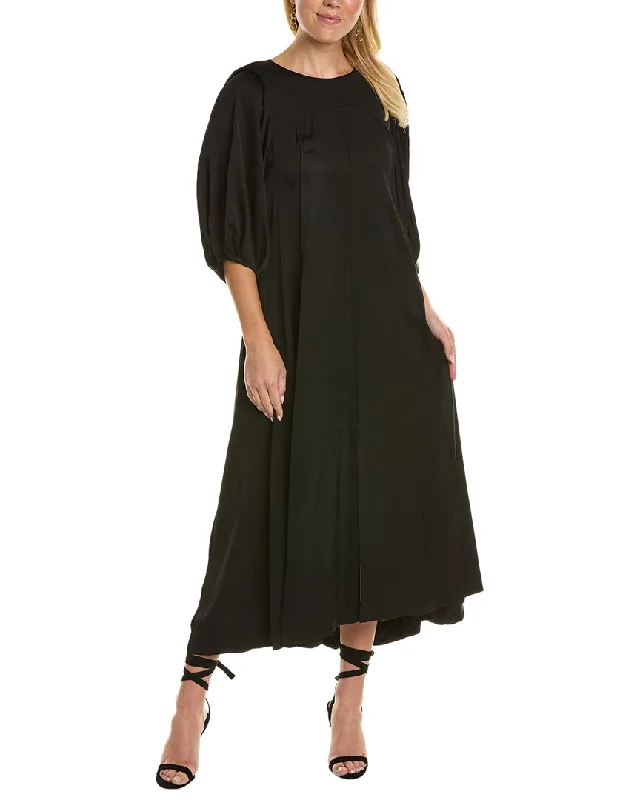 Simple Wear Fits Soft Look Rebecca Taylor Open Back Dress