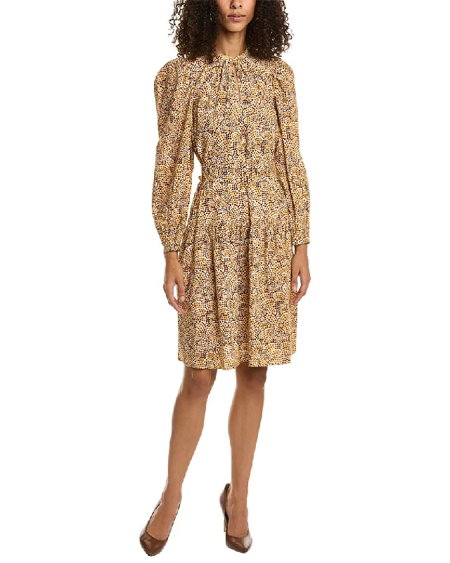 Simple Wear Comfy Textiles Rebecca Taylor Speckled Fleur Dress