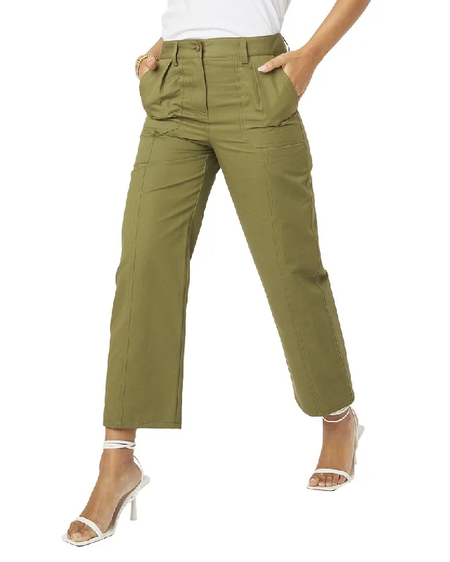 Practical Streetwear Comfortable Layering Roller Rabbit Loa Linen-Blend Pant