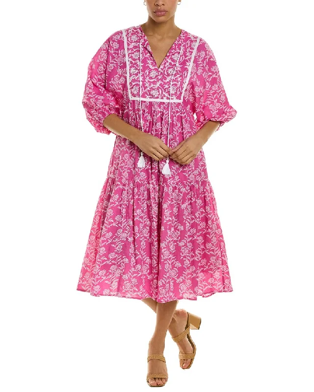 Everyday Wardrobe Essentials Cozy Looks Ro's Garden Vivi Midi Dress