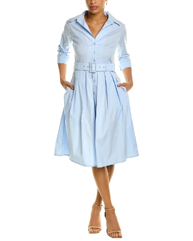Effortless Wear Fits Modern Daywear Samantha Sung Audrey Shirtdress