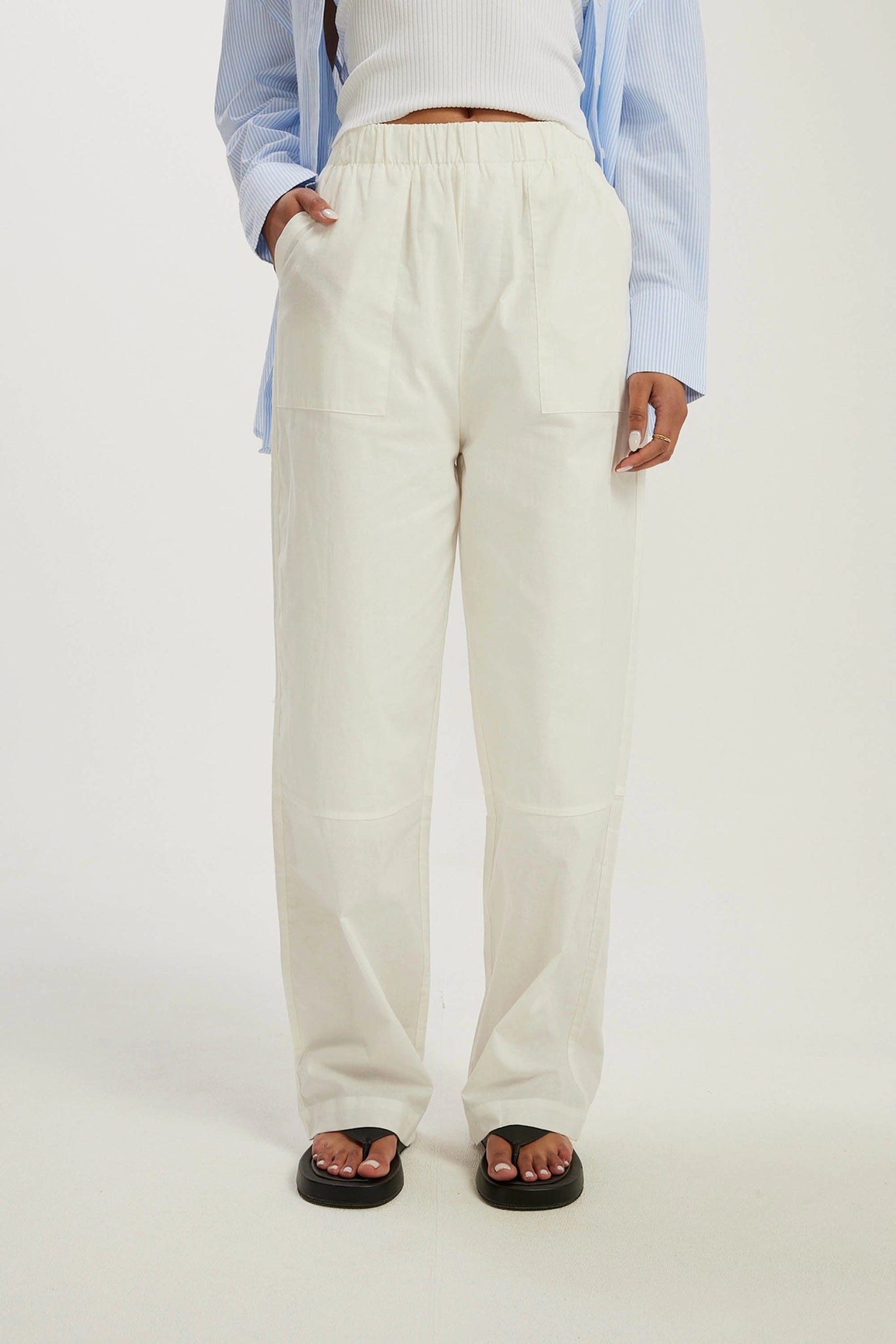 Fashion Comfort Trends Comfy Chic Summertide Wide Leg Pant