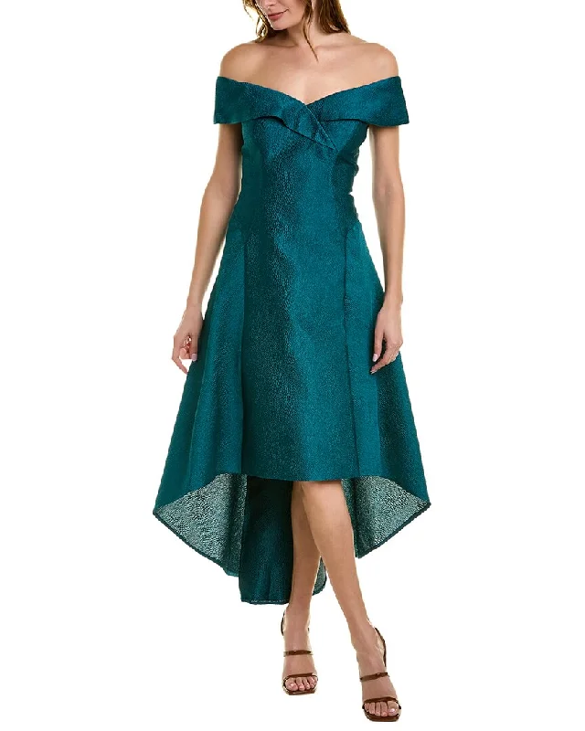 Versatile Outfits Warm Layers Teri Jon by Rickie Freeman High-Low Gown
