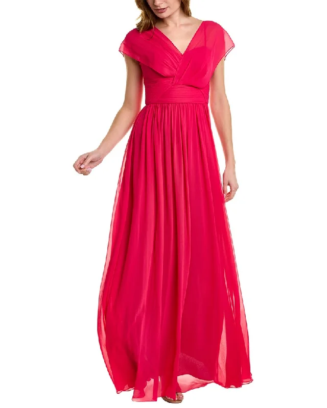 Everyday Wardrobe Essentials Stylish Attire Teri Jon by Rickie Freeman Pleated Bodice Gown