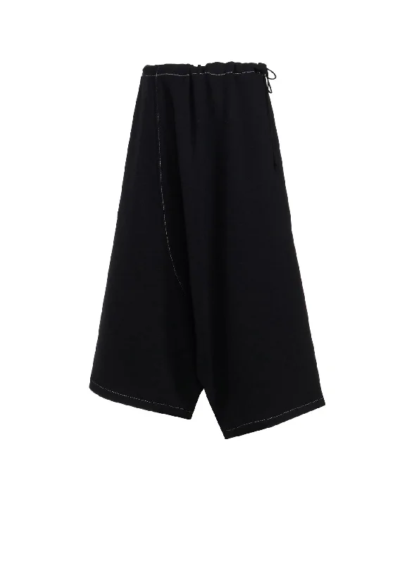 Relaxed Textiles Comfort-driven Style FRENCH TERRY Y'S STITCH SAROUEL PANTS