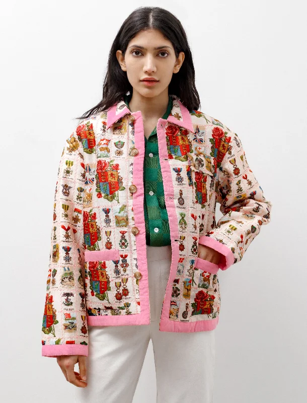 Casual Trend Pieces Affordable Layers Tobacco Signet Quilt Jacket