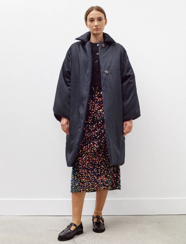 Chic Layering Daily Chic Lies Puffer Navy