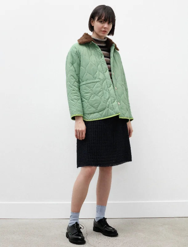 Street Comfort Clothing Comfortable Daywear Mid Season Jacket Pale Green