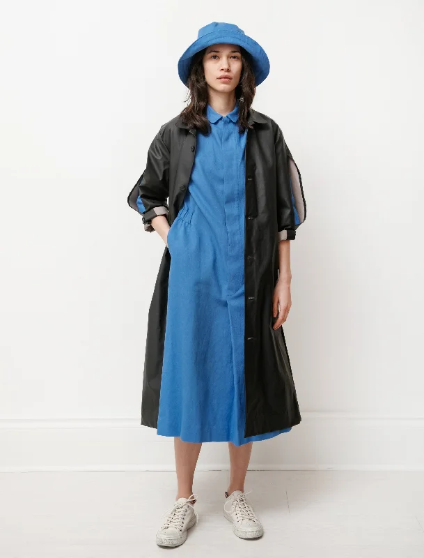Simple Wear Comfy Textiles Coat Dress Lourdes Black