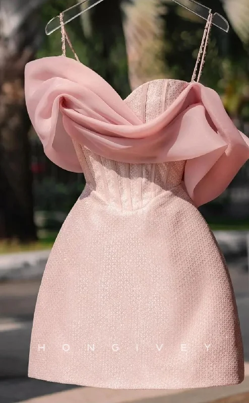Comfy Fashion Trends Daywear Fashion H1601 - Pink Rhinestone Embellished Tulle Trimmed Fish Bone Bra Short Skirt Graduation Party Dress Comfy Fashion Trends Daywear Fashion H1601 - Pink Rhinestone Embellished Tulle Trimmed Fish Bone Bra Short Skirt Graduation Party Dress