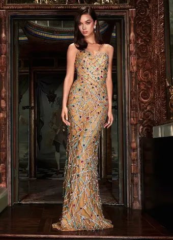 Affordable Smart Styles Comfortable Fits ASHLEYlauren 11512 Gown with Sweetheart Neckline and Multi Colored Beading Affordable Smart Styles Comfortable Fits ASHLEYlauren 11512 Gown with Sweetheart Neckline and Multi Colored Beading