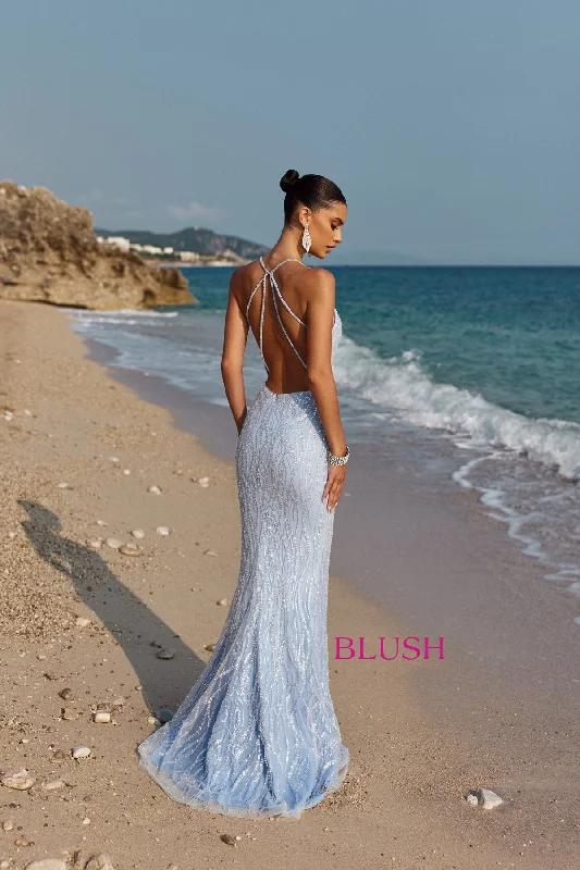 Modern Cozy Looks Daywear Fashion Blush Prom Dress 12145
