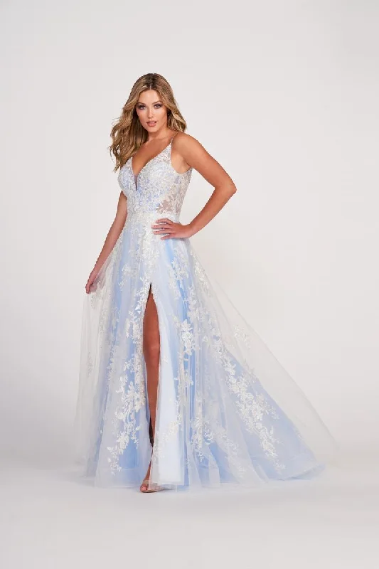 Stylish Daily Outfits Soft Layers Ellie Wilde A-Line Prom Dress EW34107