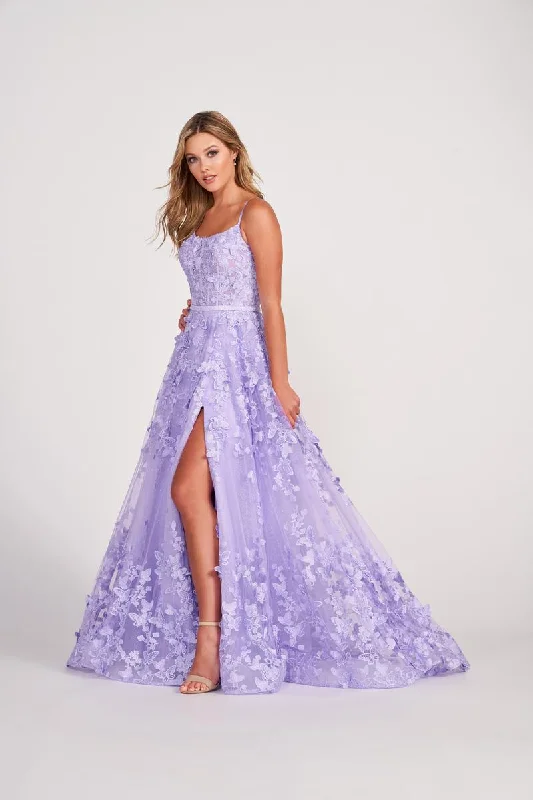 Soft and Cozy Apparel Relaxed Fashion Ellie Wilde 3D Floral Prom Dress EW34109