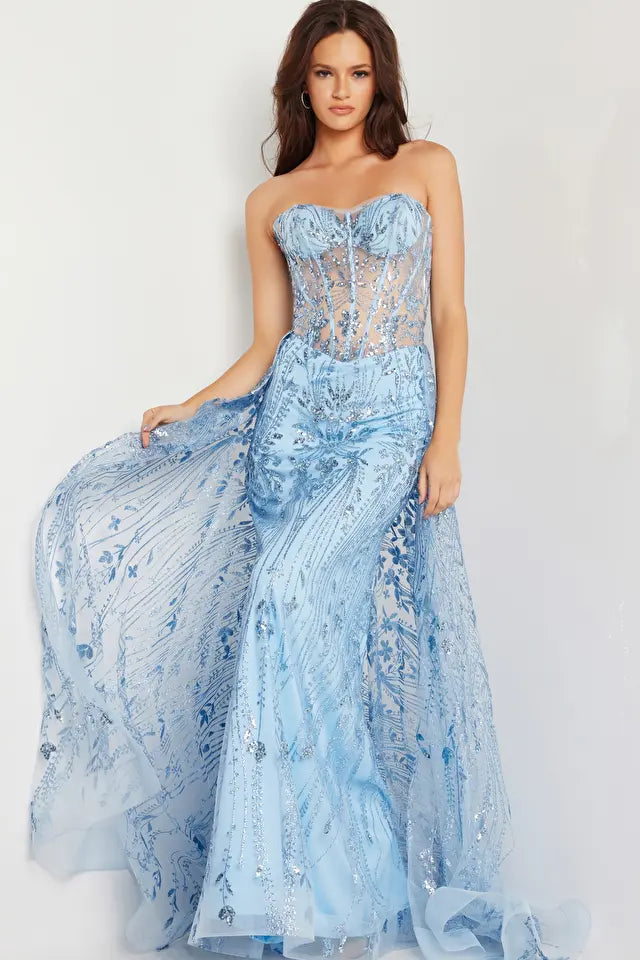 Minimal Fashion Comfortable Layering Jovani 26113 Dresses
